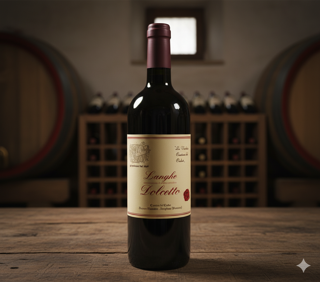 LANGHE D.O.C. DOLCETTO ROSSO 0,75L