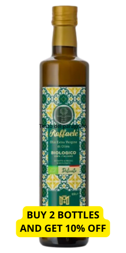 „Raffaele“ ekologiškas itališkas ypač tyras alyvuogių aliejus (nauja gamyba 2024 m. spalio mėn.) 500 cl